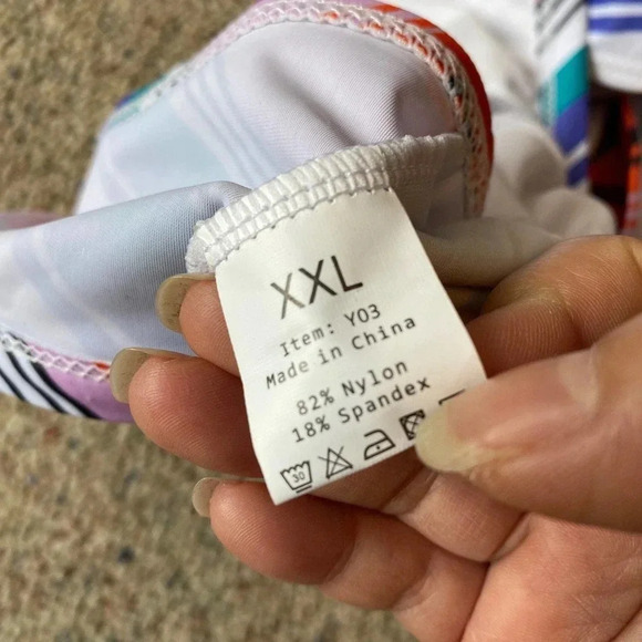 Multi color Bikini Top Women Size XXL - Picture 4 of 4